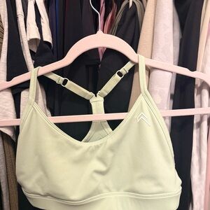 Oner Active Light Green Racerback Sports Bra